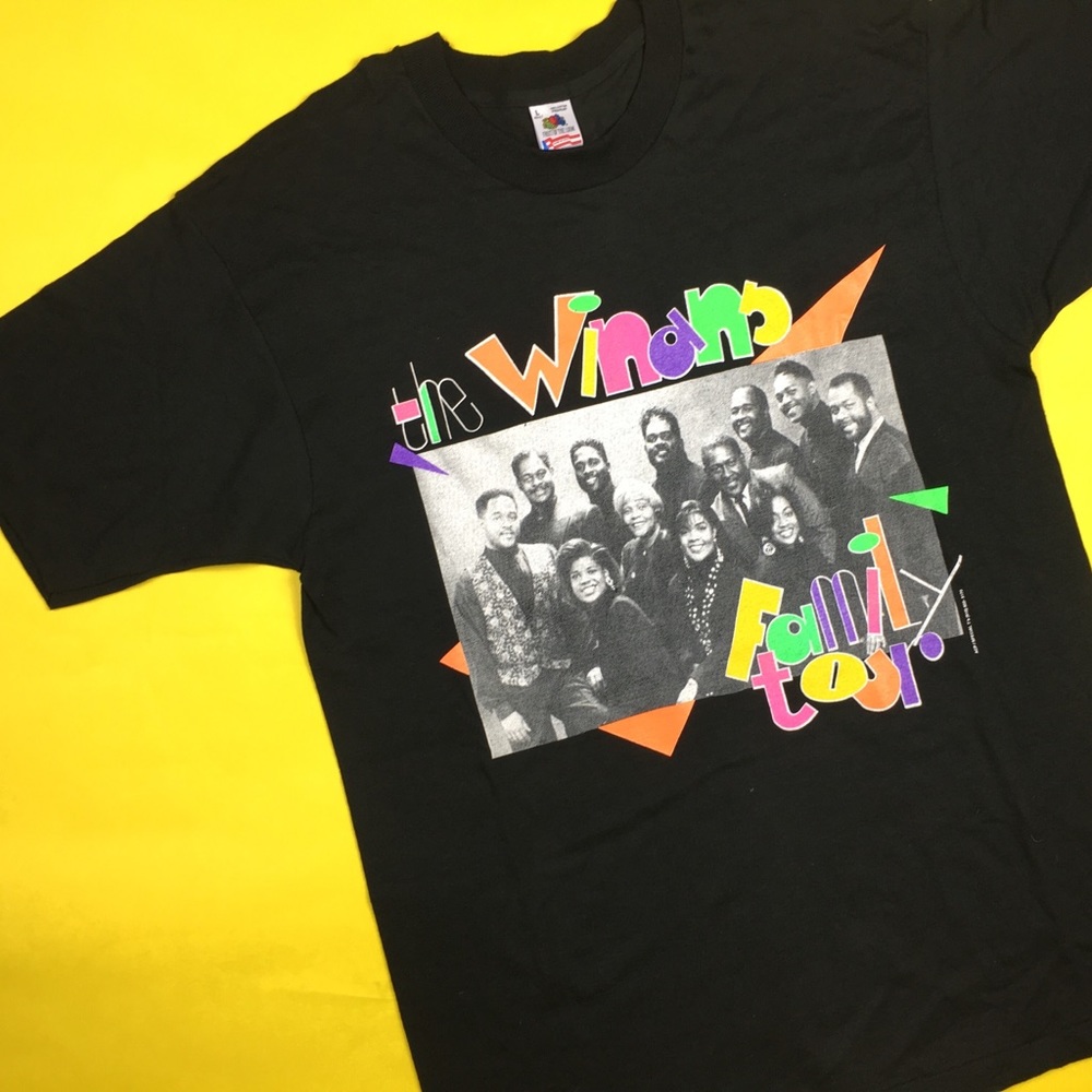 Vintage 1980’s Winans Family Tour shirt.